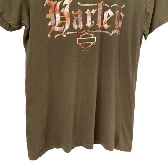 NEW Harley-Davidson Basic V-neck Tee Panama City Beach, Florida in Size Medium - Picture 4 of 7
